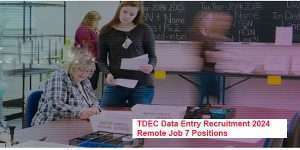 TDEC Data Entry Recruitment