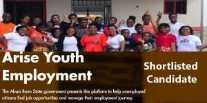How to Check Shortlisted Candidate of Arise Youth Employment