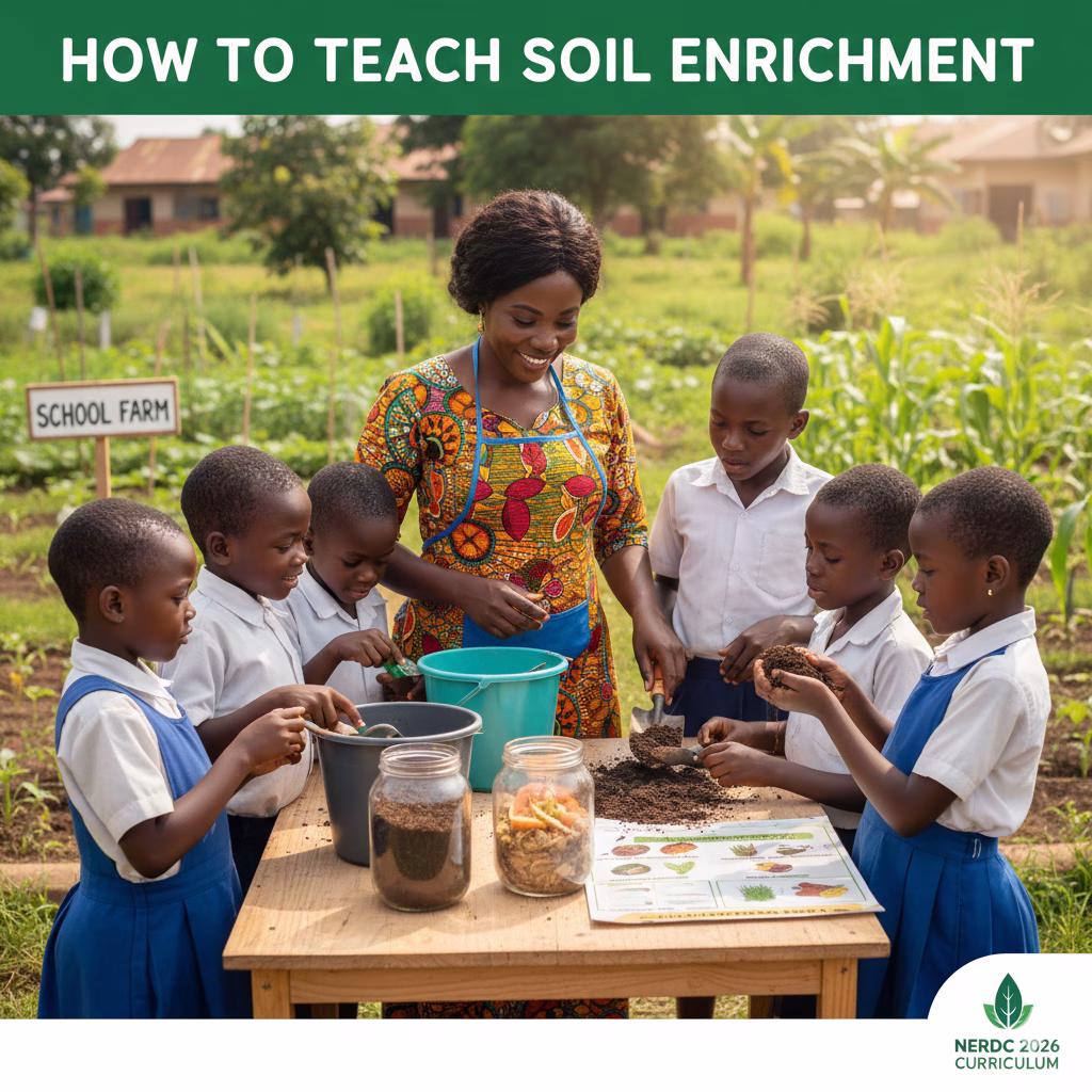 How to teach soil enrichment to Primary 4 students
