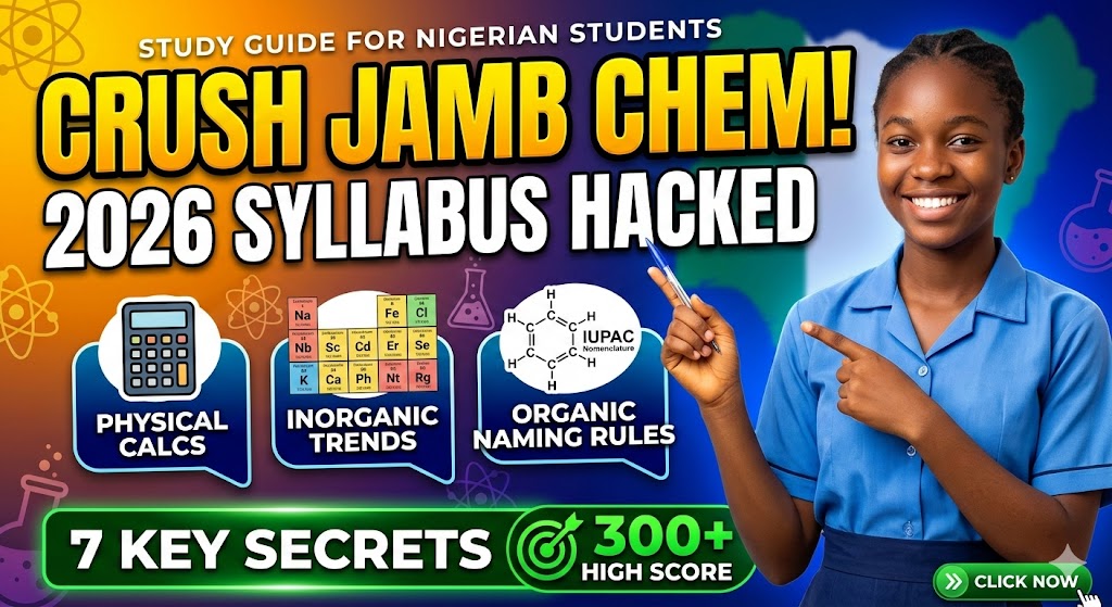 Secrets to Crushing the JAMB Syllabus for Chemistry 2026
