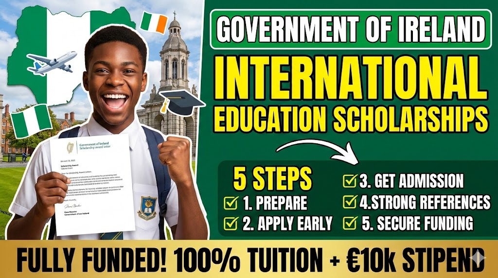 Government of Ireland International Education Scholarships