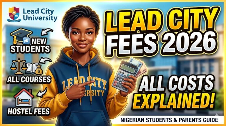 Lead City University School Fees For All Courses, New Students & Hostel Fees (2026)
