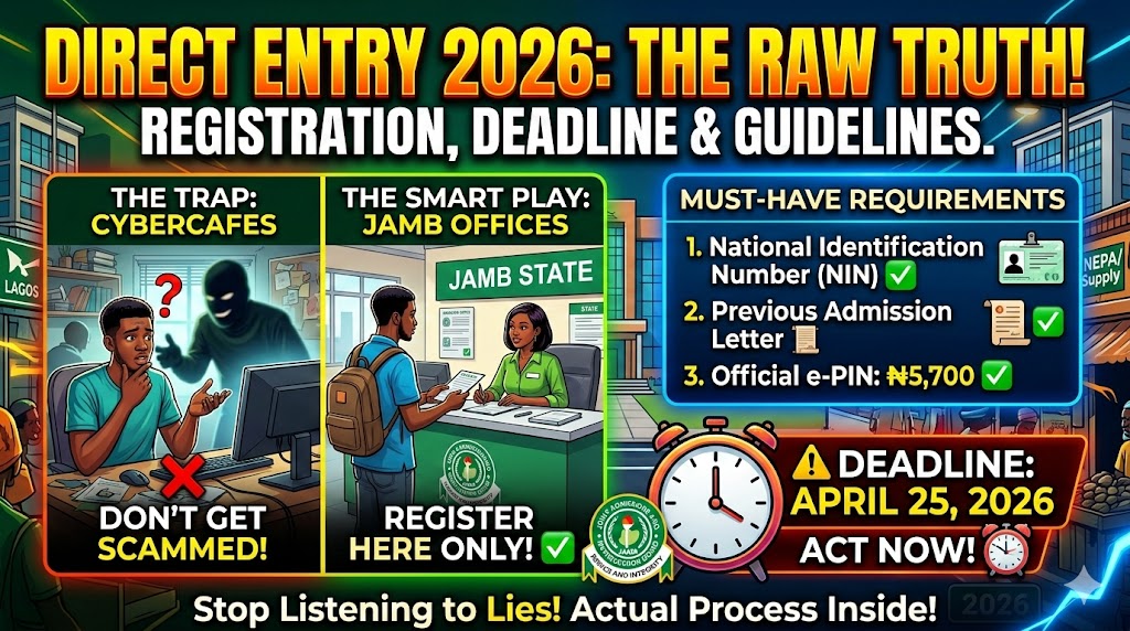Direct Entry Form 2026: Registration, Deadlines, and Application Guidelines