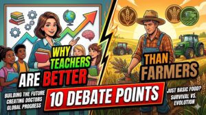 Why Teachers Are Better Than Farmers: 10 Debate Points