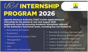 Uganda Revenue Authority Internship Programme