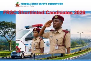 FRSC Shortlisted Candidates 2026